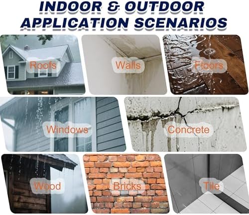 2000g Invisible Liquid Waterproof Sealant, Anti-Leak Roof Indoor & Outdoor