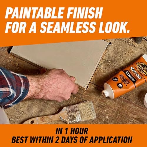 Gorilla Heavy Duty Construction Adhesive, White, 7 oz Squeeze Tube