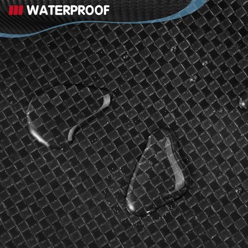 RV Underbelly Material RV Underbelly Tape, 6'' x 50' Waterproof Flex Belly Tape with Permanent Sealing Adhesive for Mobile Home, Camper Travel Trailer, Tear Repair Patch, Black