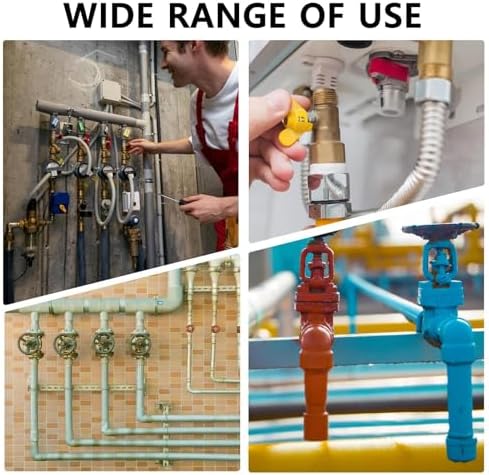 Pipe Repair Tape - Thread Sealing Cord, Pipe Sealing Thread Cord for Fixing, High-Heat Sealant, Water Leak Ribbon with Long-Lasting Finish, Plumbing Repair Unit for Waterproofing and Patching