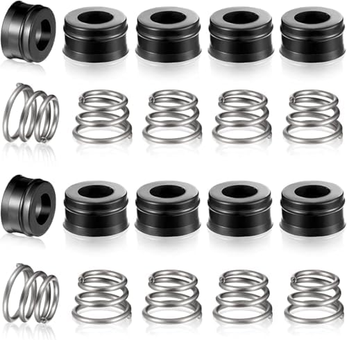 JTFS-10P Faucet repair kit Faucet stem assembly Replacement Kit for Delta two handle faucet repair kit Includes Seats and Springs 10 Pack