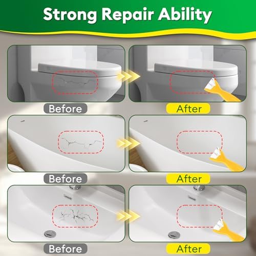 Fiberglass Repair Kit, Porcelain Sink Repair Kit, Waterproof