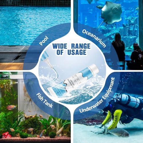 Threlaco 4 Pcs Clear Aquarium Silicone Sealant 120ml Underwater Sealant