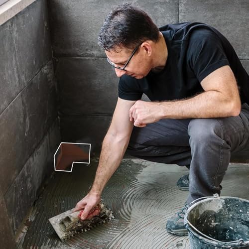 16 Pack Inside Waterproof Membrane, Waterproofing Membrane Seamlessly Fits the Corner, for Bathroom Shower Steam Room Toilet Kitchen