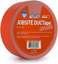 IPG JobSite DUCTape, Colored Duct Tape, 1.88" x 60 yd, Orange (Single Roll)