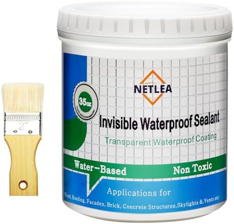 Invisible Waterproof Coating 35oz – Polyurethane for Roofs & Walls