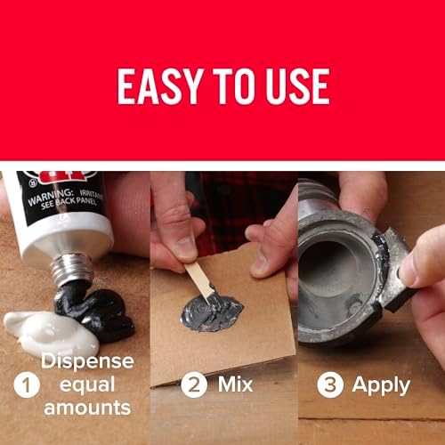 J-B Weld 8271 KwikWeld Professional Size Steel Reinforced Epoxy Twin Pack - 10 oz.