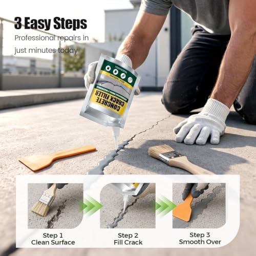 Waterproof Concrete Crack Filler & Sealant (2)