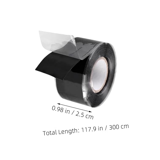 Cabilock Waterproof Tape Sealing Plumber Tape Caulk Duct Mastic Strips Repair Leak Sealer Removable Sealant Fix Leaks Flexible Tanking Adhesive for Sticky Black