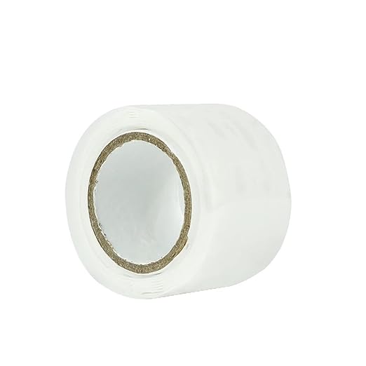 Self-Adhesive Waterproof Tape with High Pressure Resistance and Leak-Stopping(White-length-1M)