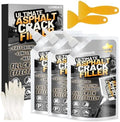 Asphalt Crack Filler, 4.5LB Waterproof Self Leveling Driveway Crack Filler