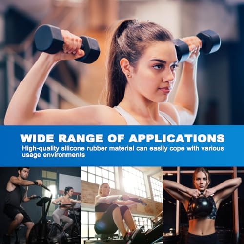 Self-Fusing Silicone Tape 1inx10', Hose Repair Tape, Heavy Duty Leak Proof Sealing Tape for Pipe & Plumbing Repairs, Wraping Electrical Wires,Tool Fixation,Dumbbells,More DIY Repairs (20 Mil)