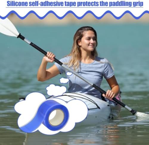 Silicone Tape Plumbing Self-Adhesive Waterproof | Automotive Repair Tape for Plumbers Electricians Technicians Handymen Gardeners Athletes Home Garage Basement Workshop Gym