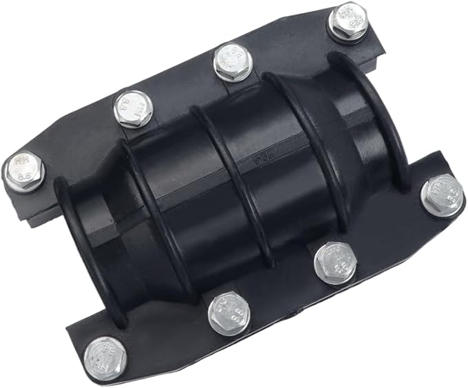 Coshar Water Pipe Repair Clamp 1-1/4 Inch Pipe Repair Kit for Pipes 32mm OD | Water Pipe Leak Repair Clamp, PE Pipes Leak Sealer for Pipes And Plumbing,Leak Stopper with Anti-Impact