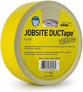 IPG JobSite DUCTape, Colored Duct Tape, 1.88" x 60 yd, Yellow (Single Roll)