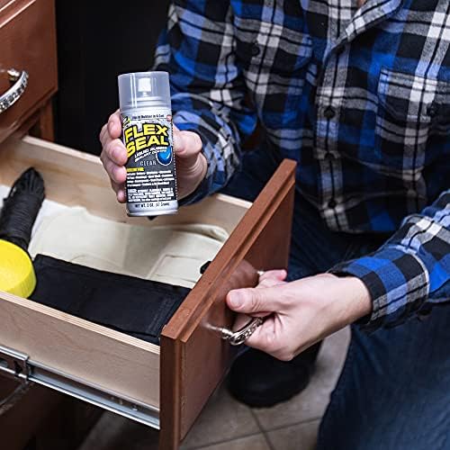 Flex Seal Mini, 3-Pack, Black, Stop Leaks Instantly, Waterproof Rubber Spray On Sealant Coating, Travel Size, Perfect for Gutters, Wood, RV, Campers, Roof Repair, Skylights, Windows, and More