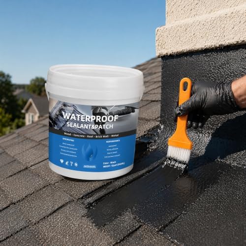 Black Waterproof Sealant Coating 1 Quart