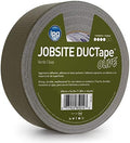 IPG JobSite DUCTape, Colored Duct Tape, 1.88" x 60 yd, Olive Drab (Single Roll)