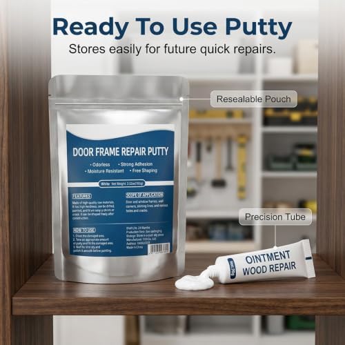 Steel Reinforced Epoxy RepairPutty, 2026 New Epoxy Putty Universal Glue for Metal Wood Plastic, Durable Metal Repair Putty for Filling Cracks and Holes (Dark Gray)
