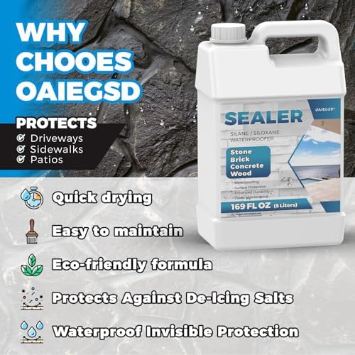 1.3 Gallon All Purpose Concrete Sealer, Penetrating Water Repellent