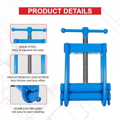 Water Shut Off Tool, 0.5-4 Inch Emergency Pipe Squeeze Clamp
