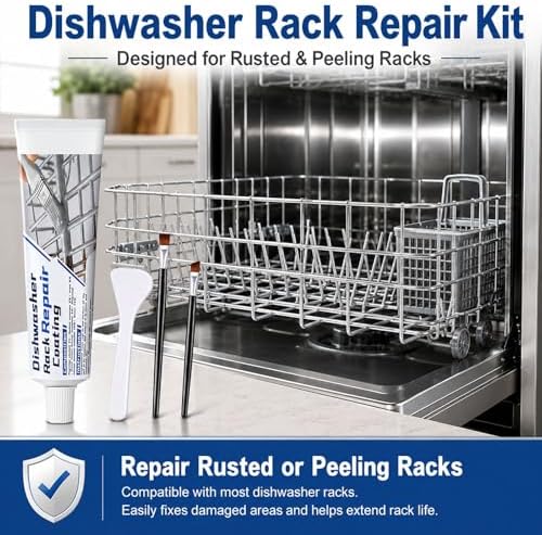 100ml Gray Dishwasher Rack Repair Coating, Waterproof & Heat Resistant