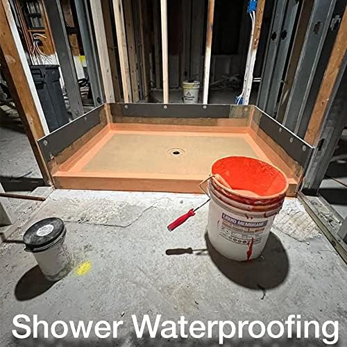 SEMCO Liquid Waterproofing Membrane - Water-Based Roofing, Leak, Crack, Deck, Flooring - Protector Coating for Exterior & Interior Surfaces, Metal, Wood, Masonry - USA Made, 1 Gallon (Brown Slate)