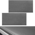 2 PCS PU Leather Patch for Car Seat Repair, 8 × 4 Inch Waterproof Auto Upholstery Cuttable Patches, Self-Adhesive Seat Leather Tape Portable Repair Kit for Vehicles (Gray)