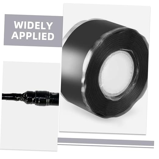 Cabilock Waterproof Tape Sealing Plumber Tape Caulk Duct Mastic Strips Repair Leak Sealer Removable Sealant Fix Leaks Flexible Tanking Adhesive for Sticky Black