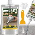 Concrete Crack Filler, Waterproof Cement Crack Filler, High Elasticity Self Leveling Crack Sealant, Concrete Caulk, Suitable for Driveway, Walkway, Patio, Joint, Indoor/Outdoor Use