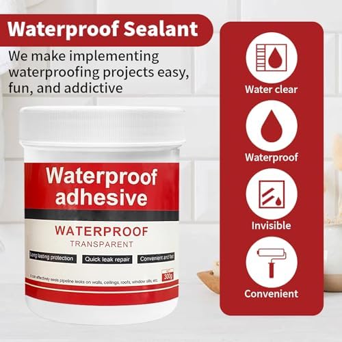 Transparent Waterproof Coating, Invisible Waterproof Agent-10.58oz