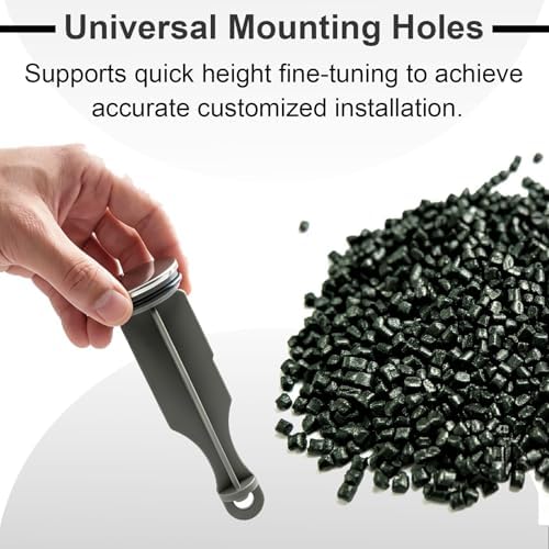 YWG RP5648BN Drain Stopper Replacement, Compatible with Delta Faucets, Pop-Up Style, 1/4 x 4 Inch, with Black Sealing Ring, 2-Pack