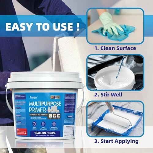 1 Gallon RV Roof Primer Sealant, Liquid Rubber for EPDM & TPO Roofs
