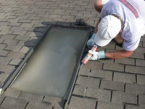 Leak Stopper Rubberized Roof Patch 10.1 OZ Tube | 100% Flexible Instant Sealant Tube for SBS Modified Roofs, Metal Roofs, Built-Up Roofs & Many Other Surfaces | 10 Years Warranty | 1 Pack