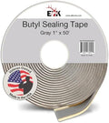 ELK Butyl Seal Tape - 1 Inch x 50 Feet - Weather Resistant, Strong & Durable - Ideal for Crawl Space, Windows, RVs, Boats, Automotive and Roof Repair
