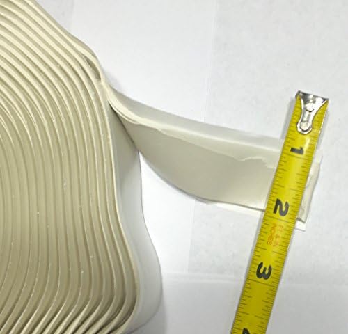 White Butyl Tape 1/8 inch x 1 inch x 30 feet for RV/Mobile Home (2-Pack)