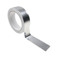 1 Roll Aluminum Foil Tape 1.2in x 65ft (30mm x 20m), 3.9mil for HVAC Repair | Flexible aluminum foil adhesive tape for HVAC ducts, dryer vents, pipe wrapping, insulation and general sealing repairs.