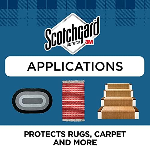 Scotchgard Rug & Carpet Protector, Carpet & Rug Protector Blocks Stains During Fall and Winter Holidays, Fabric Protector Makes Cleanup of Stains from Food Spills Easier, 17 oz (Pack of 2)