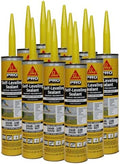 SIKA Sikaflex Self-Leveling Sealant, 12-Pack, 10.1 Oz, Gray – Easy Application, Quick-Curing, Waterproof & Weather-Resistant, Ideal for Driveways, Garages, Sidewalks, and Concrete Joints
