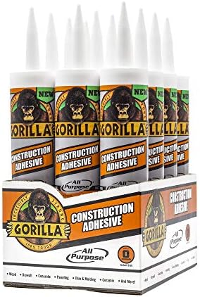 GORILLA 9 oz. Construction Adhesive (12-Pack)
