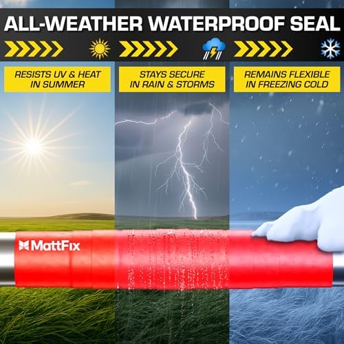 Self Fusing Silicone Tape – 1"x10’ – Waterproof Tape for Emergency Repairs
