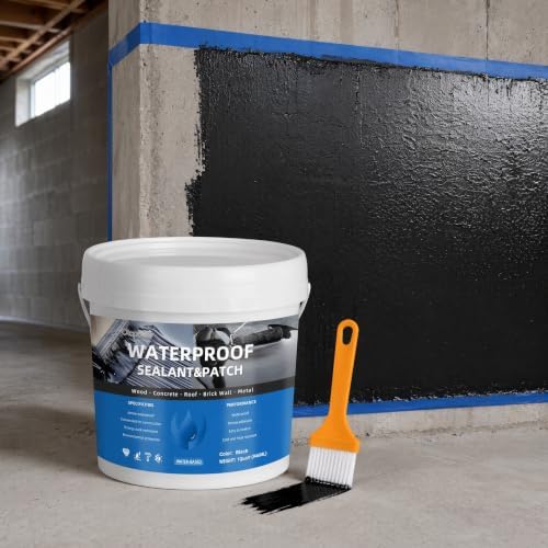 Black Waterproof Sealant Coating 1 Quart