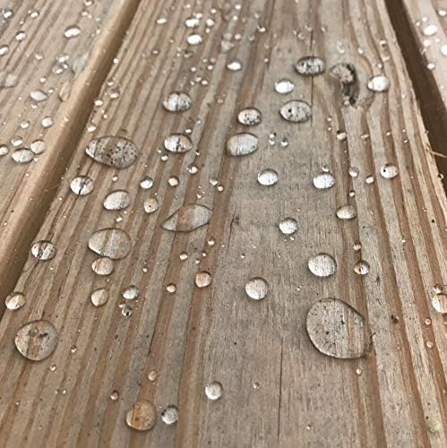 Eco Advance Exterior Waterproof Wood Sealer, Odorless Water Repellent, Safe for Plants and Pets, Concentrate Makes 1 Gallon (16 Fl OZ White but Dries Clear)