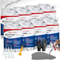 Cement Crack Sealant, Concrete Crack Filler, Flexible & Weather-Resistant Caulking Glue, Waterproof Concrete Repair for Driveways, Sidewalks, Walls, and Foundations (8 Pack)