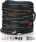 Sewer Jetter Kit for Pressure Washer 150ft, 1/4 Inch NPT, 5800PSI