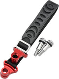 Motorcycle Front Rear Rescue Strap Sling Pull Belt for EXC SX Off Road Bike(Red,Rear)
