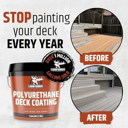 Liquid Rubber Deck Coating Bundle