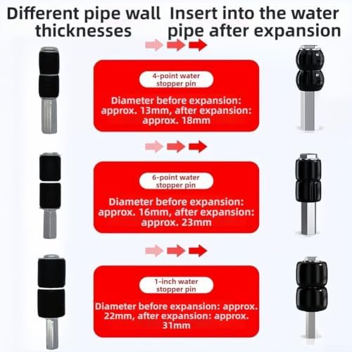 Stainless Steel Pipeline Leak Repair Tool With Adjustable Rubber Sleeves For Use On Various Diameter Pipes In Diverse Environments(A)