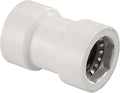 Orbit 33776 Coupling PVC-Lock, 1/2", White