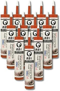 Red Devil 08090I RD PRO 100% Heat Resistant RTV Silicone Sealant, 10.1 oz., Red, 12 Pack, Made in USA